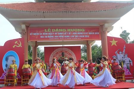 Kiên Giang kỷ niệm 54 năm ngày mất của Anh hùng LLVTND Mai Thị Nương