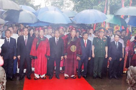 Giỗ Tổ Hùng Vương 2018: Trang nghiêm, thành kính, an toàn và thành công tốt đẹp