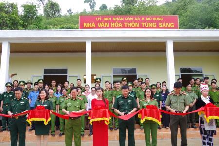 Lào Cai: Đưa vào sử dụng nhà văn hóa cộng đồng ở khu vực biên giới