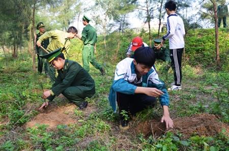 BĐBP các tỉnh phát động Tết trồng cây Xuân Ất Mùi