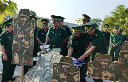 Các đơn vị BĐBP ra quân huấn luyện, triển khai nhiệm vụ năm 2015