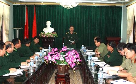 Hội nghị giao ban giữa 3 lực lượng Biên phòng, Công an, Quân sự