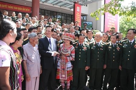 Đảng, Nhà nước, Chính phủ sẽ tạo mọi điều kiện để Quân đội phát triển và nhân rộng phong trào thi đua Quyết thắng trong toàn quân