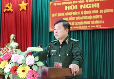 Tăng cường công tác phối hợp giữa Bộ Tư lệnh BĐBP và Bộ Tư lệnh Quân khu 5 năm 2014