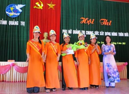 Phụ nữ Quảng Trị chung sức xây dựng nông thôn mới