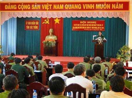 Sơ kết thực hiện Quy chế phối hợp giữa Công an, Quân sự, Biên phòng