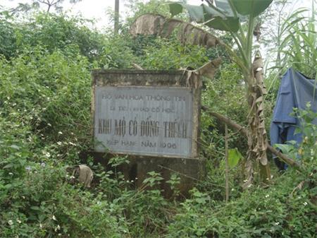 Hiện trạng buồn của những ngôi mộ cổ