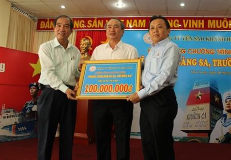 Phát động chương trình “Nghĩa tình Hoàng Sa- Trường Sa”
