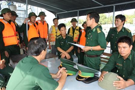 BĐBP các tỉnh miền Trung và Tây Nguyên triển khai phòng chống bão Hagupit