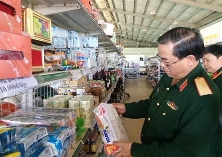 Ban Chỉ đạo 389 Quốc gia kiểm tra tại Đồn BP CKQT Bờ Y