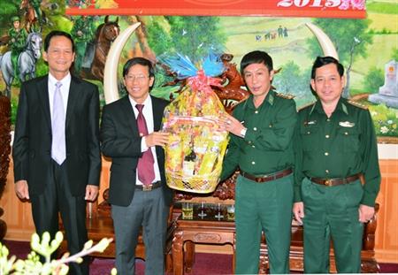 Lãnh đạo tỉnh Quảng Nam thăm, chúc Tết lực lượng BĐBP tỉnh