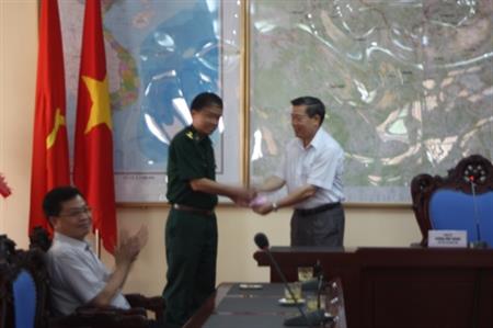 Thưởng nóng cho lực lượng PCTPMT BĐBP tỉnh