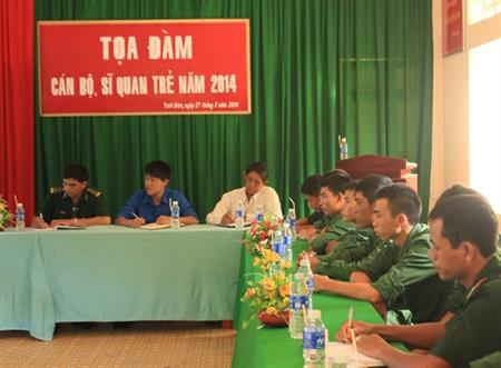 Tọa đàm "Cán bộ, sỹ quan trẻ" năm 2014