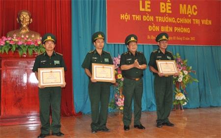 Hội thi đồn trưởng, chính trị viên khu vực phía Nam thành công tốt đẹp
