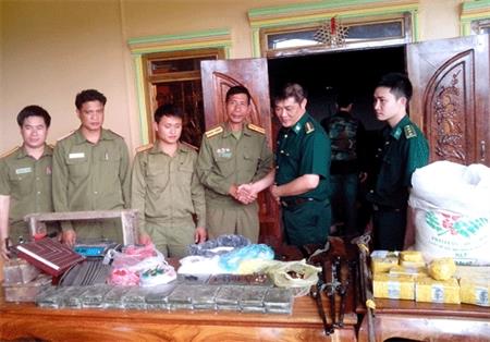 Phối hợp bắt giữ số lượng lớn ma túy