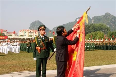 Kỷ niệm 70 năm Ngày truyền thống và đón nhận Huân chương Quân công hạng Nhất