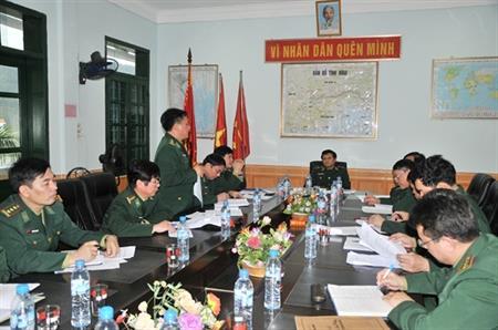 Thiếu tướng Nguyễn Văn Nam kiểm tra công tác chuẩn bị giao lưu hữu nghị Quốc phòng biên giới Việt-Trung