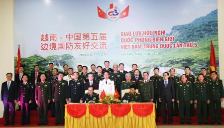 Những điểm sáng trong công tác đối ngoại biên phòng năm 2018