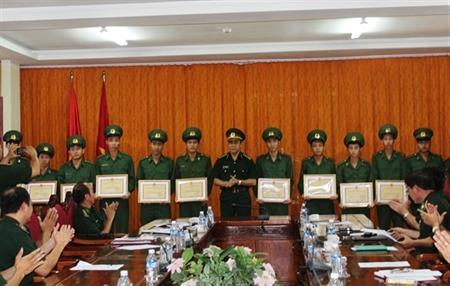 Học viên trường Trung cấp 24 Biên phòng hoàn thành đợt thực tập tốt nghiệp tại Hà Tĩnh