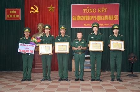 Chúc mừng Đội Bóng chuyền BĐBP đoạt Cúp Vô địch Giải Bóng chuyền PV Cúp Đạm Cà Mau 2015