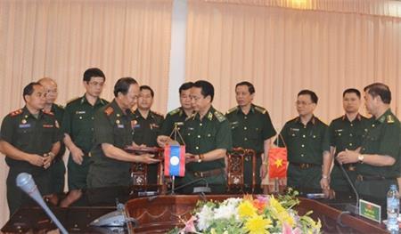 Sẽ hợp tác xây dựng trường Nghiệp vụ Biên phòng Lào