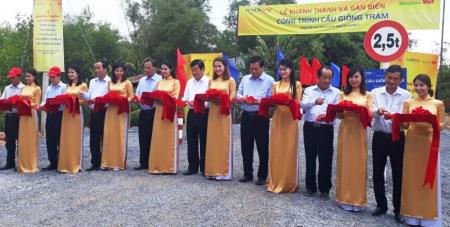 Long An khánh thành 4 cây cầu phục vụ dân sinh