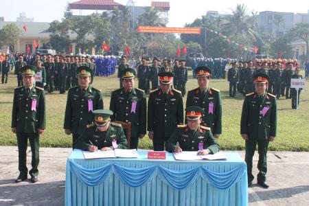 Chung sức, đồng lòng quyết tâm huấn luyện giỏi