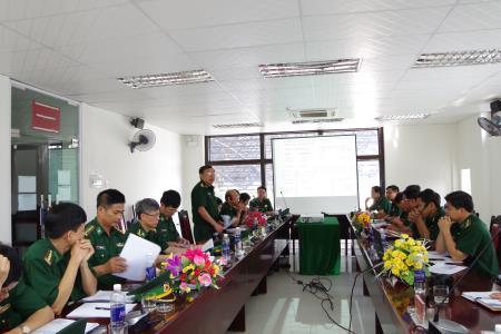 Đoàn cán bộ Học viện Biên phòng nghiên cứu thực tế tại BĐBP tỉnh Quảng Trị