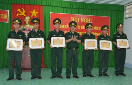 BĐBP Tây Ninh, Đồng Tháp hoàn thành tốt nhiệm vụ năm 2017