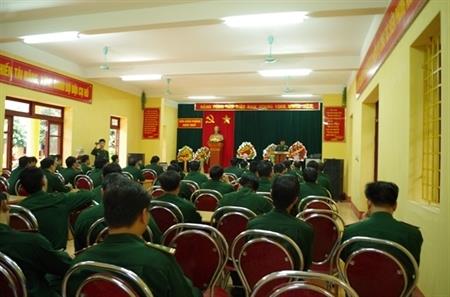 Đoàn công tác Học viện Biên phòng khảo sát thực tế tại BĐBP Cao Bằng
