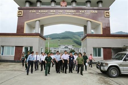 Sẽ đề nghị nâng cấp cặp cửa khẩu Ma Lù Thàng - Kim Thủy Hà lên thành cửa khẩu quốc tế