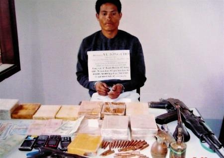 Gia tăng tội phạm ma túy sử dụng vũ khí nóng