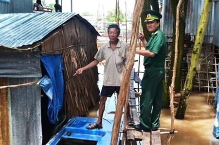 Mùa lũ ở biên giới An Giang
