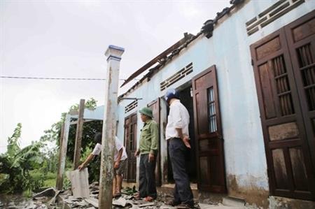 Mưa lũ, lốc xoáy gây thiệt hại ở nhiều địa phương tỉnh Quảng Trị