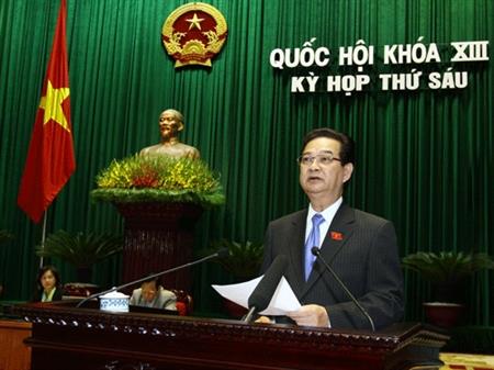 Thủ tướng Nguyễn Tấn Dũng: “Hoàn toàn đảm bảo hoàn thành mục tiêu tăng trưởng GDP 5,8% vào năm 2014”