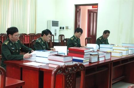 Cuộc thi Tìm hiểu pháp luật về biên giới quốc gia: Đã chấm được 50% số bài dự thi
