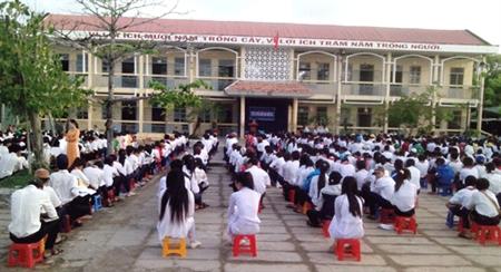 1.200 học sinh được tuyên truyền về biển, đảo