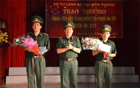 Bộ Tư lệnh BĐBP: Trao thưởng cho lực lượng phá thành công chuyên án 812T