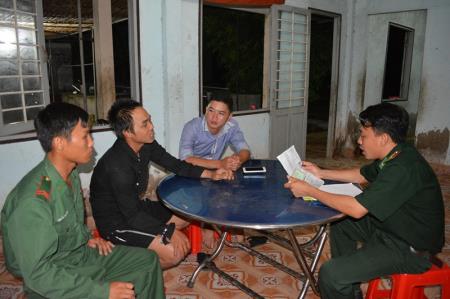 Đồn BP Cửa Đại bắt giữ đối tượng đang bị truy nã