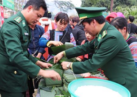 Nghĩa tình những Ngày hội xuân Biên phòng