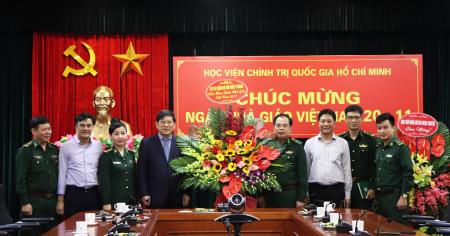 Chúc mừng Học viện Chính trị Quốc gia Hồ Chí Minh nhân Ngày Nhà giáo Việt Nam