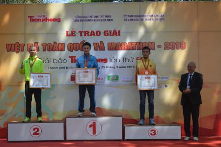 Đoàn Thể dục Thể thao BĐBP đạt thành tích cao tại Giải Việt dã toàn quốc 2018