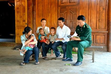 Điểm tựa trên đỉnh Pu Xai Lai Leng