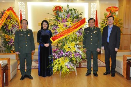 Lãnh đạo Đảng, Nhà nước và các bộ, ngành đến thăm, chúc mừng Bộ Tư lệnh BĐBP