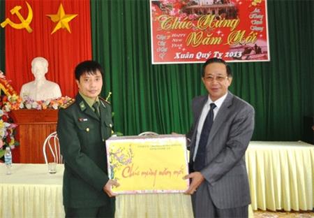 Lãnh đạo tỉnh Nghệ An chúc Tết Quý Tỵ các đơn vị biên phòng