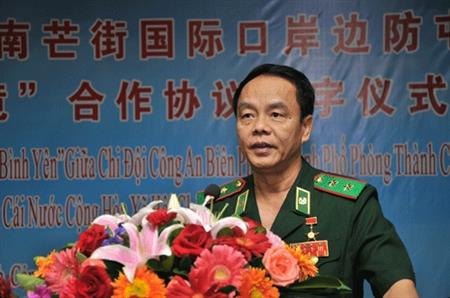 Tổ chức lễ kết nghĩa xây dựng biên giới bình yên
