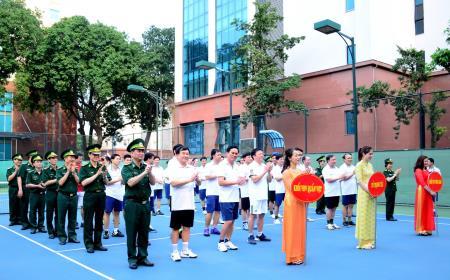 Khai mạc Giải quần vợt và bóng bàn Cục Trinh sát BĐBP mở rộng năm 2016