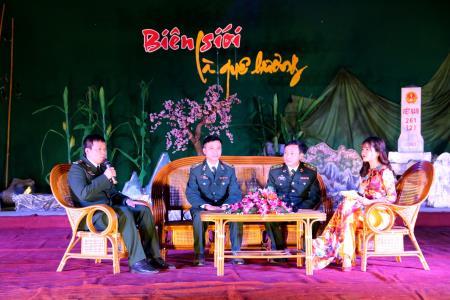 Giao lưu nghệ thuật Biên giới là quê hương