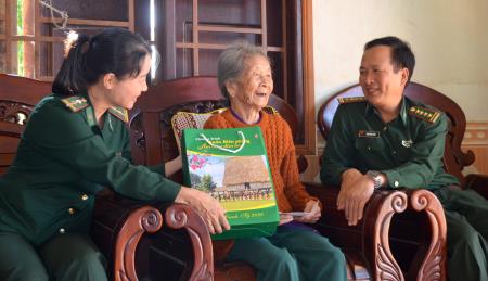 BĐBP Đắk Lắk kiểm tra công tác bảo đảm an ninh trật tự khu vực biên giới dịp Tết Nguyên đán Canh Tý 2020