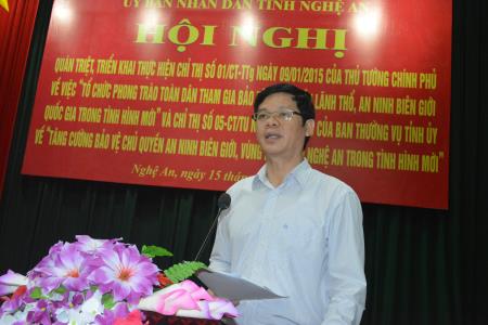 Nghệ An: Tiếp tục huy động toàn dân bảo vệ chủ quyền, an ninh biên giới quốc gia
